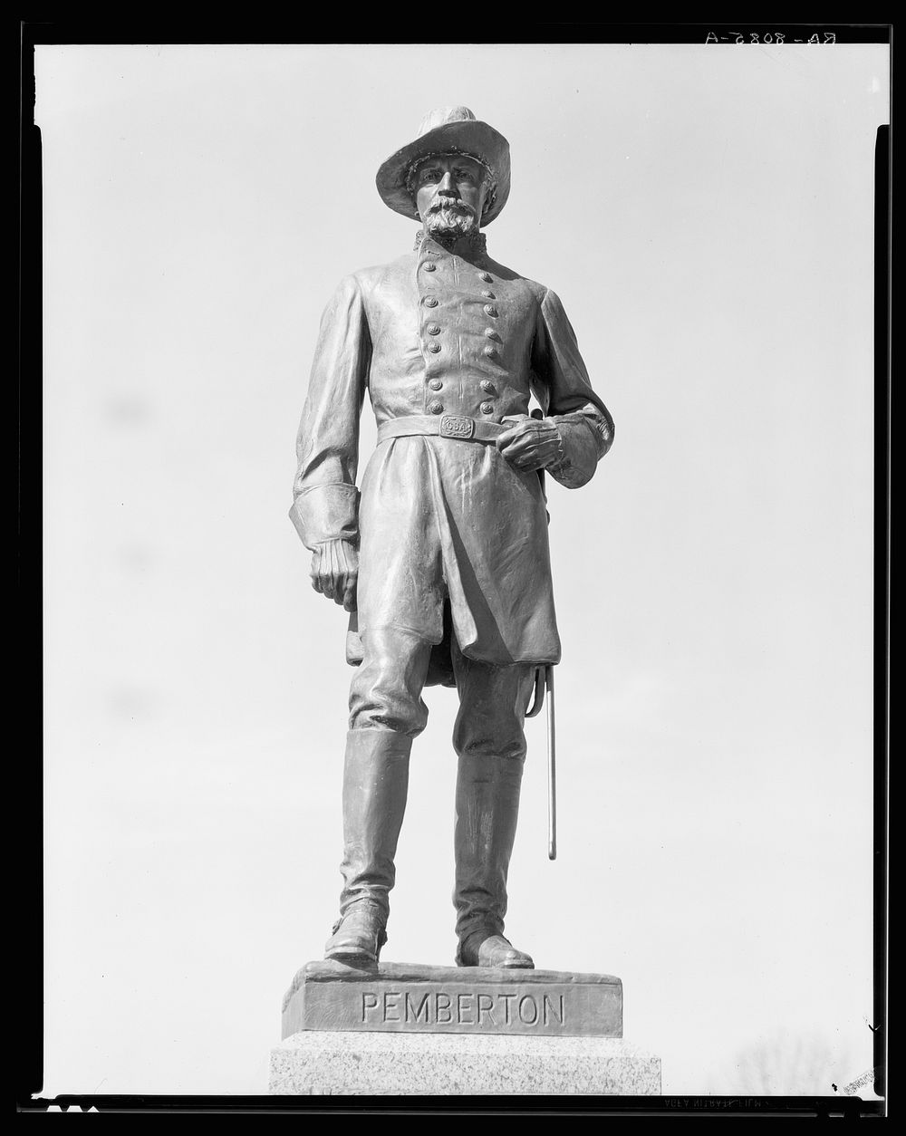 Vicksburg battlefield monument. Mississippi. Sourced from the Library of Congress.