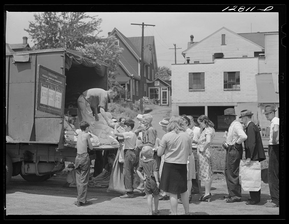 Distribution surplus commodities railroad station. | Free Photo - rawpixel