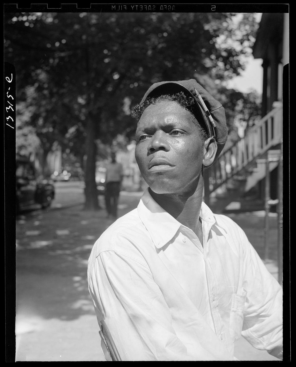 Washington, D.C. A machine shop worker who lives in the Southwest section. Sourced from the Library of Congress.
