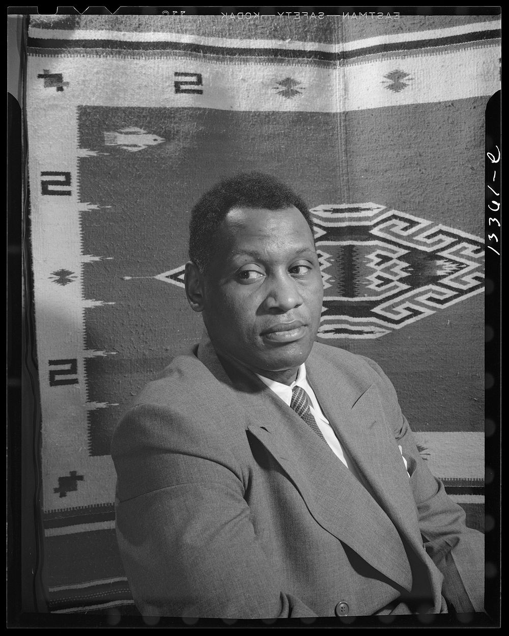 Washington, D.C. Paul Robeson, baritone. Sourced from the Library of Congress.