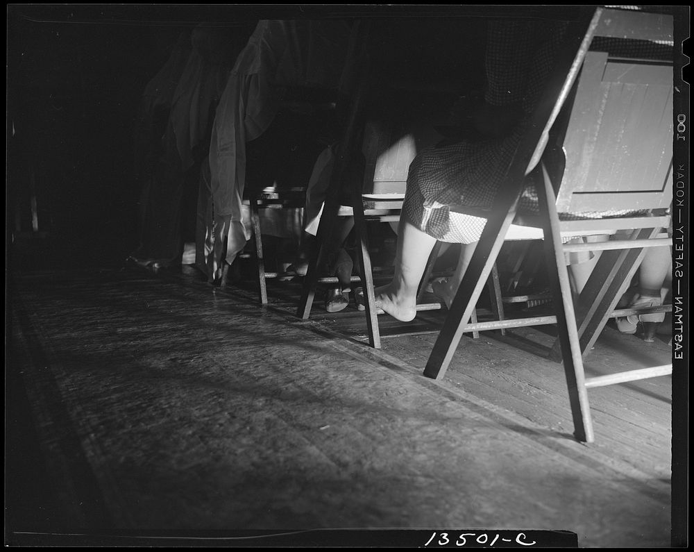 Washington, D.C. As in Moses' time, members of the St. Martins Spiritual Church remove their shoes during the annual "flower…