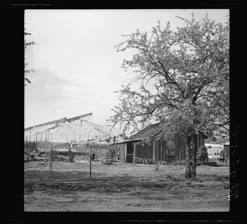 [Untitled photo, possibly related to: Miner's home. Cherokee County, Kansas]. Sourced from the Library of Congress.