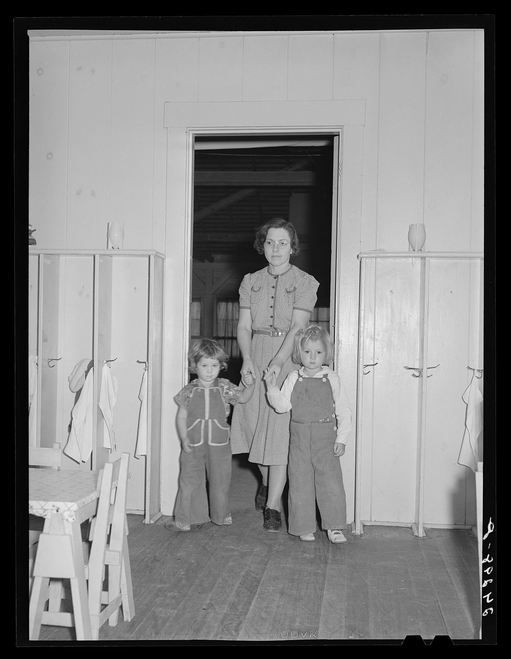 Nursery. Shafter migrant camp. Shafter, California. Sourced from the Library of Congress.