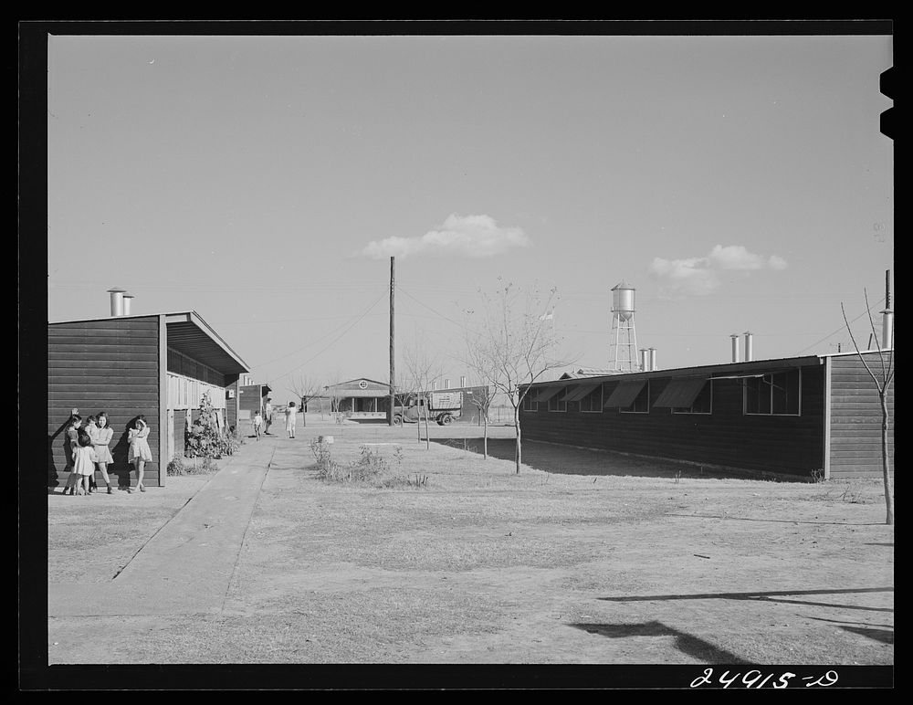 Robstown, Texas. FSA (Farm Security Administration) migratory workers camp. Sourced from the Library of Congress.