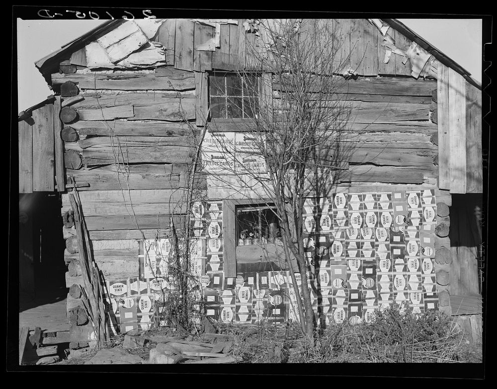 Home of Minnie Knox. Garrett County, Maryland. Sourced from the Library of Congress.