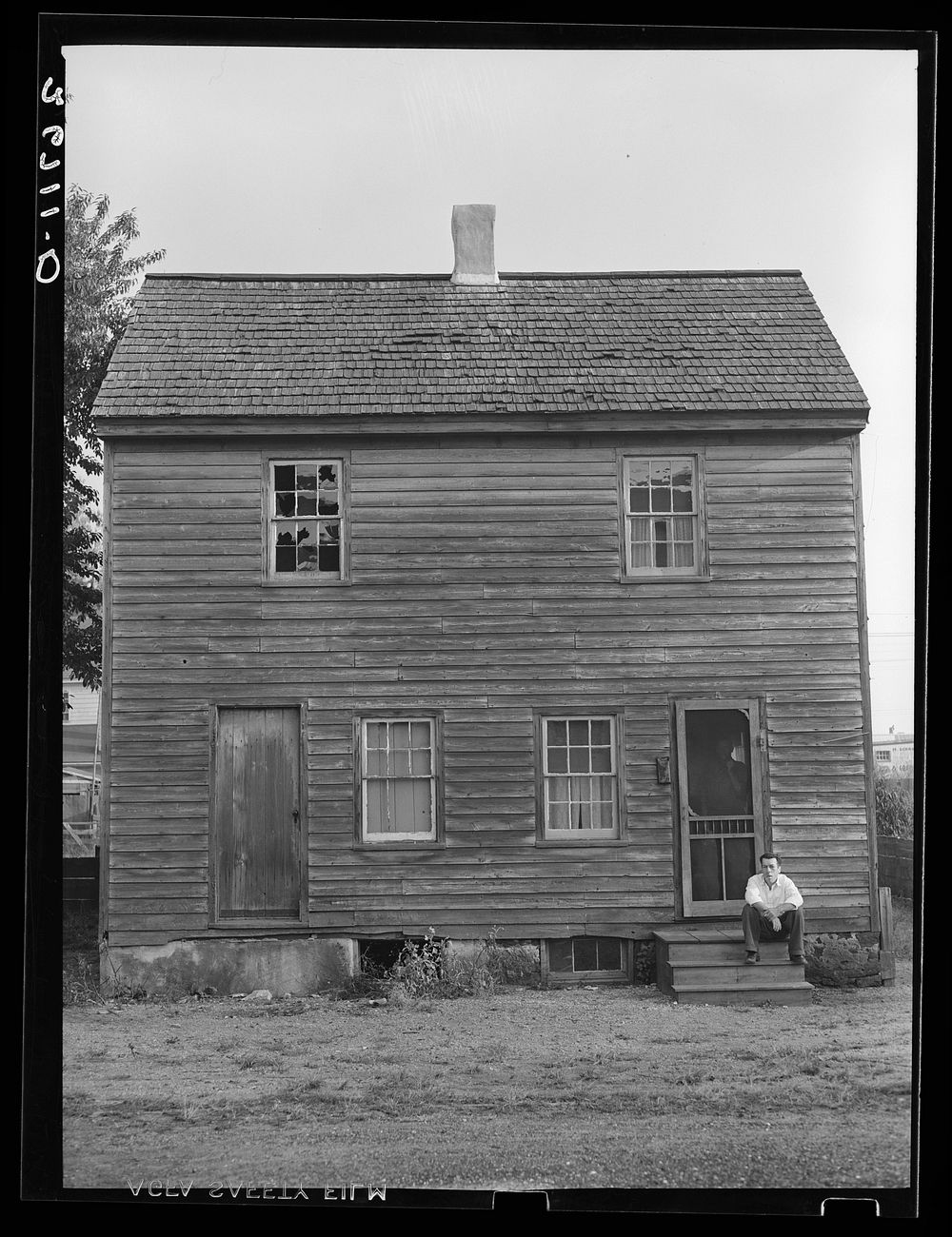 Inadequate housing forces mill workers to pay high rent for shacks like this. Millville, New Jersey. Sourced from the…