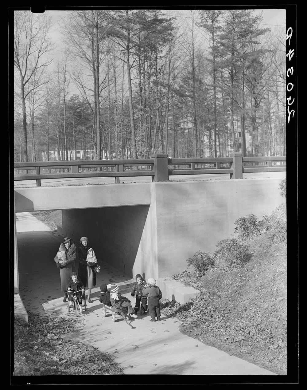 Underpass. Greenbelt, Maryland. Sourced from the Library of Congress.