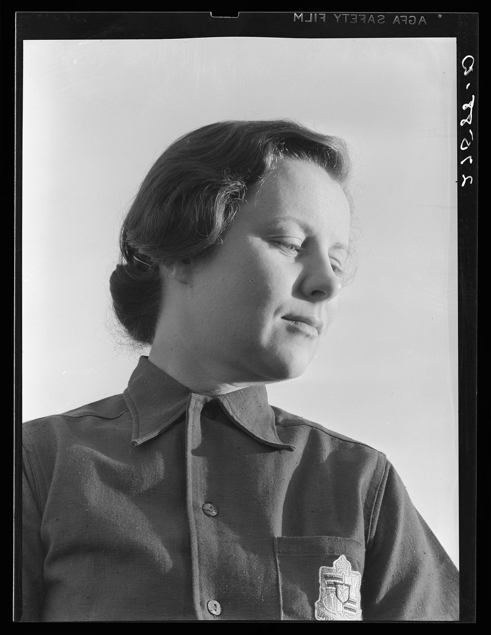 Anne Brewster, rancher's wife. Quarter Circle 'U' Ranch, Montana. Sourced from the Library of Congress.
