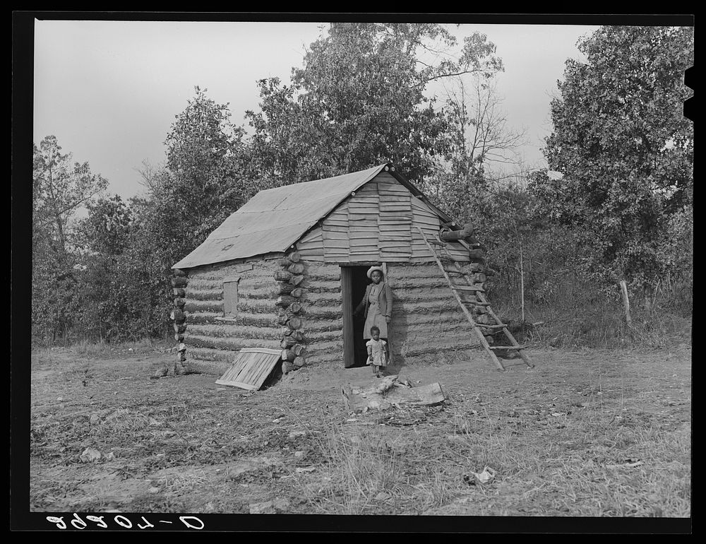 Home in which evicted sharecropper lives. Butler County, Missouri. Sourced from the Library of Congress.