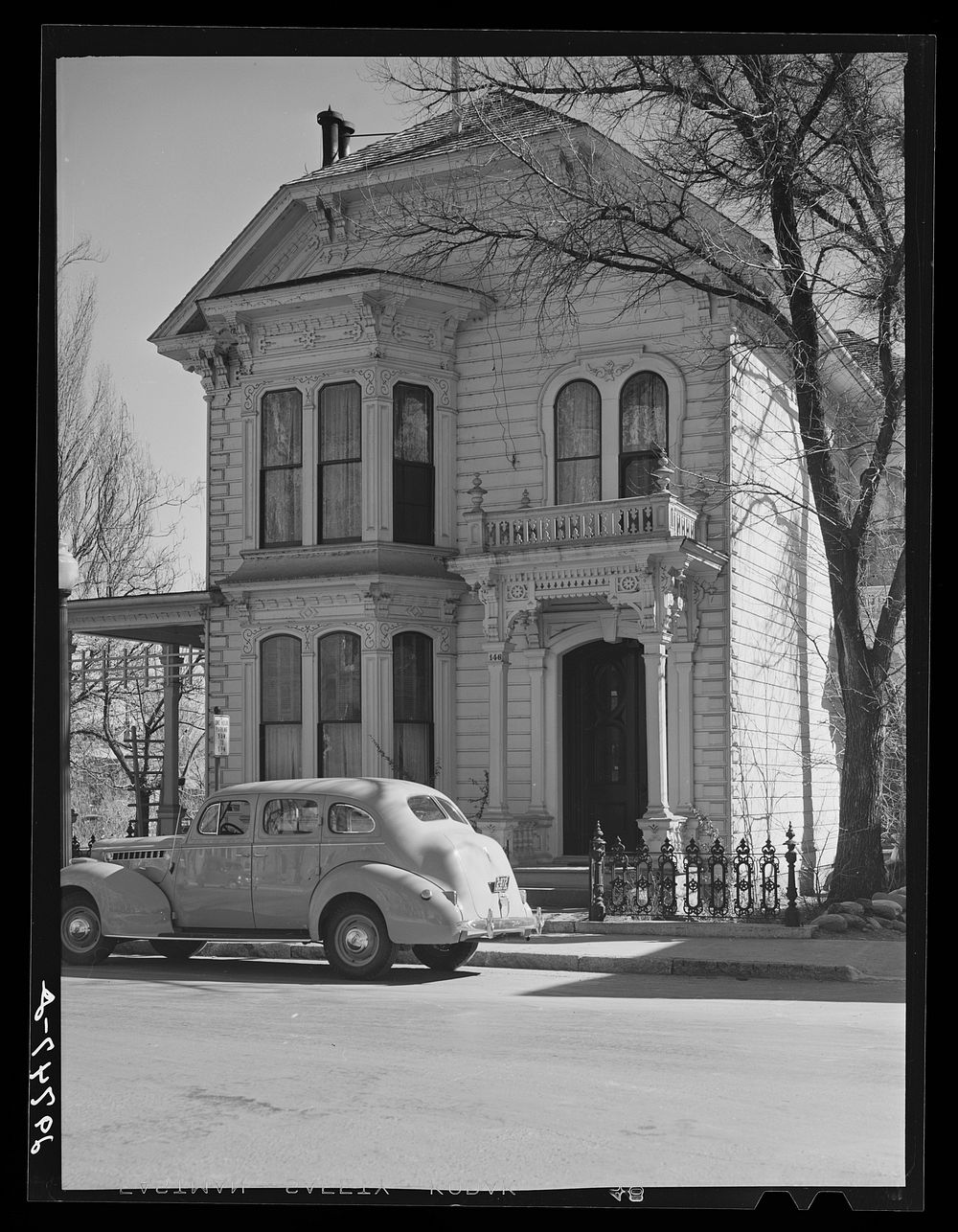 [Untitled photo, possibly related to: Architectural detail. Reno, Nevada]. Sourced from the Library of Congress.