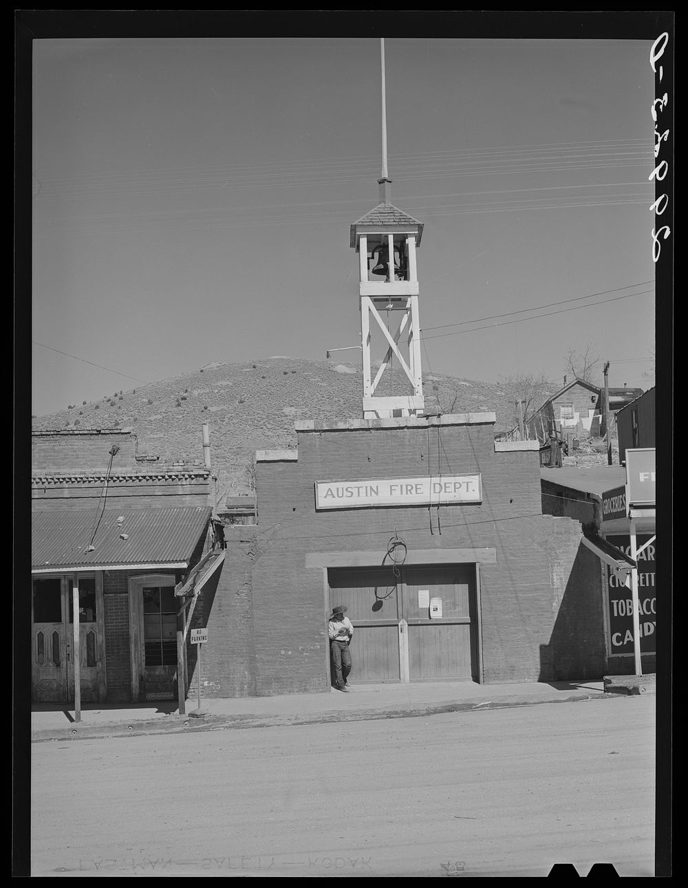 [Untitled photo, possibly related to: Fire department. Austin, Nevada]. Sourced from the Library of Congress.
