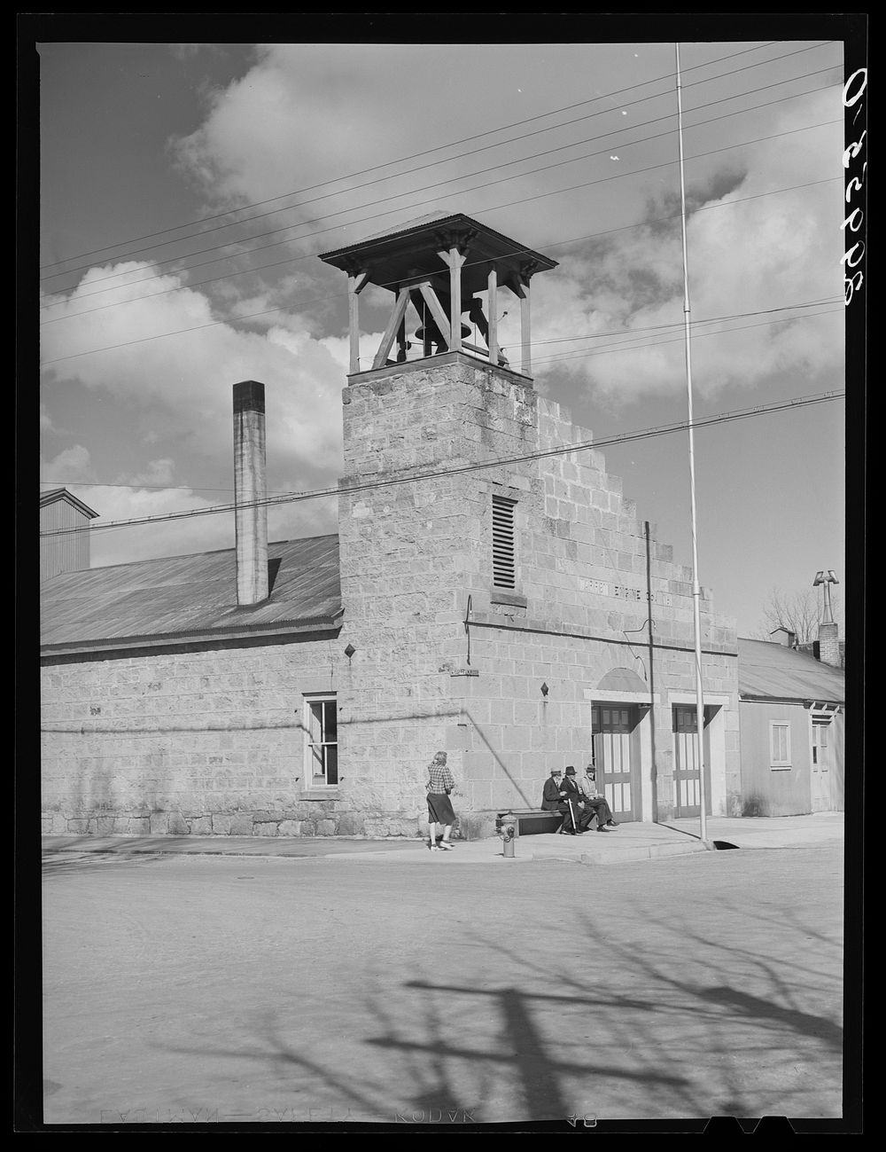 [Untitled photo, possibly related to: Firehouse. Carson City, Nevada]. Sourced from the Library of Congress.