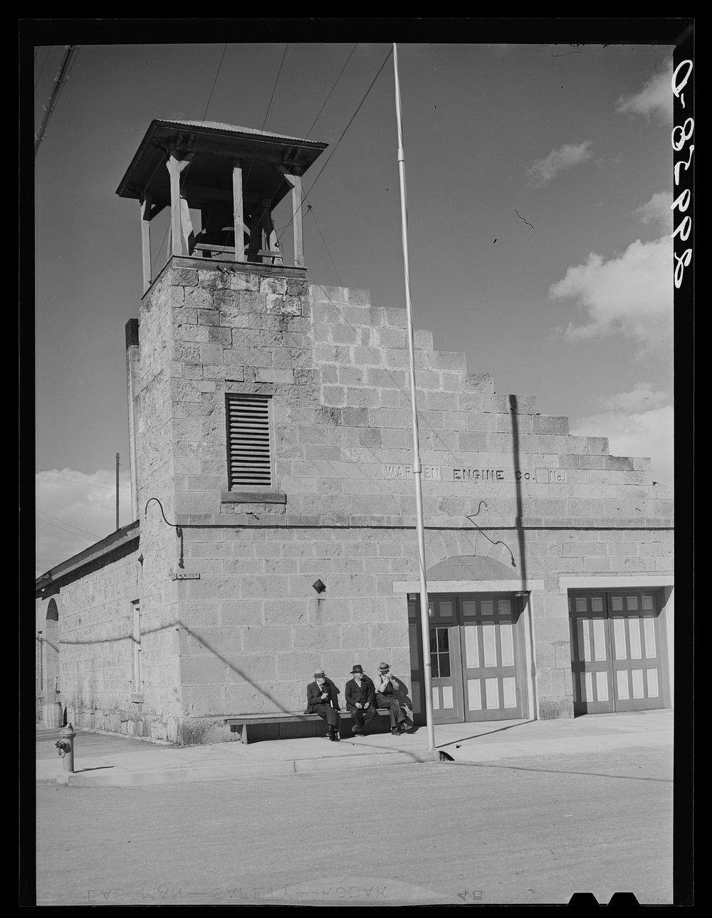 [Untitled photo, possibly related to: Firehouse. Carson City, Nevada]. Sourced from the Library of Congress.