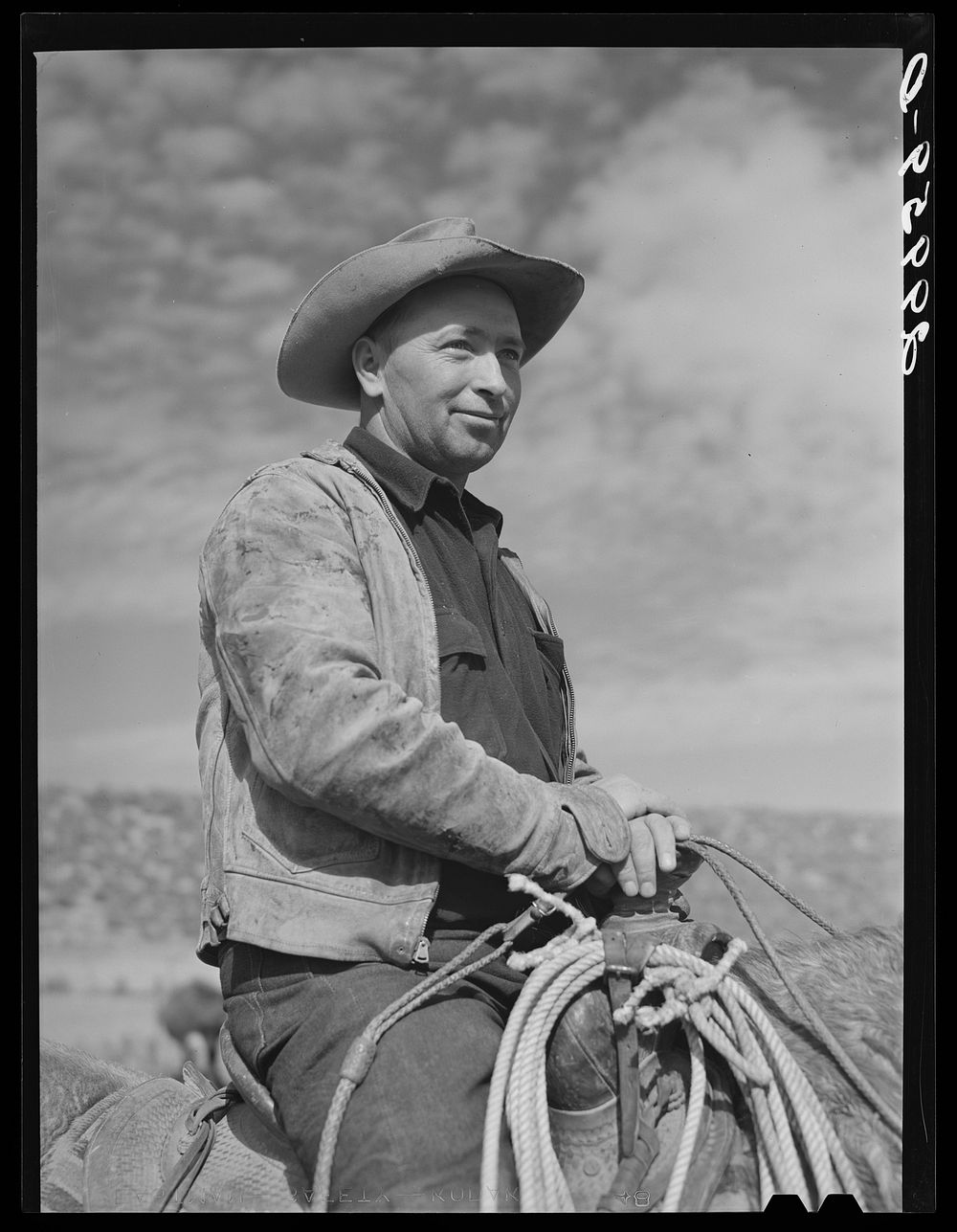 Cowhand. Elko County, Nevada. Sourced from the Library of Congress.