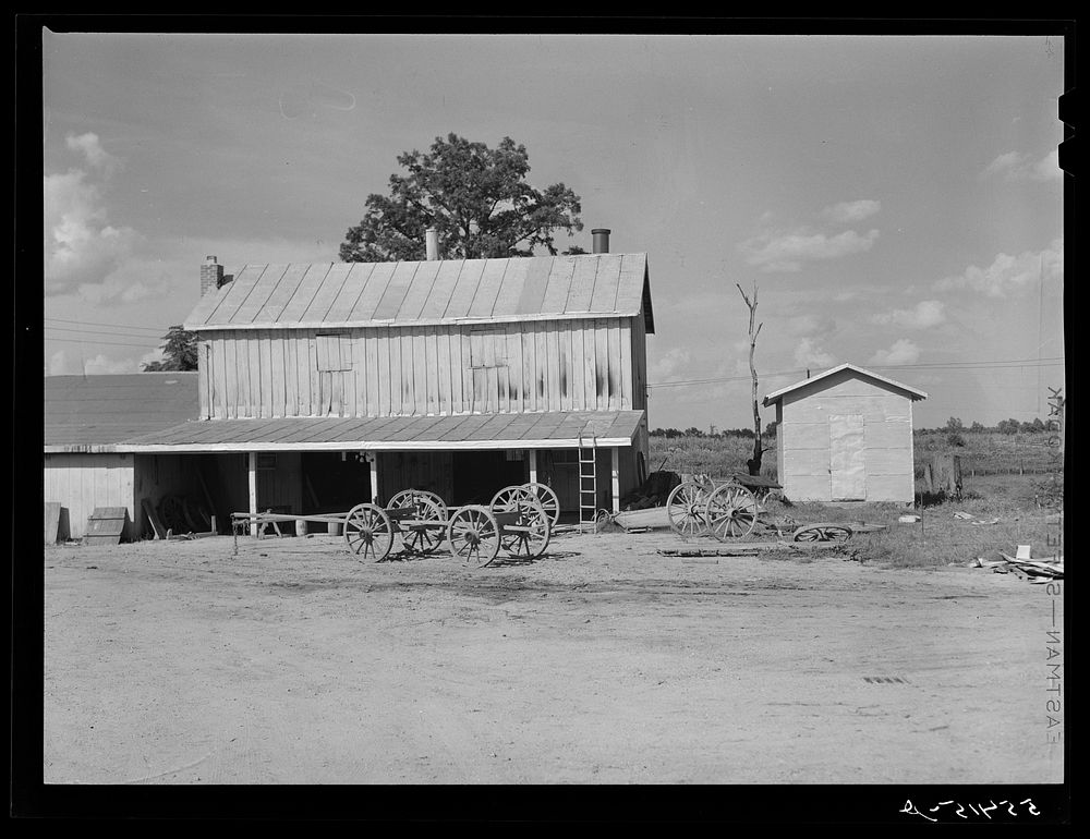 King and Anderson Plantation, Clarksdale. Mississippi Delta, Mississippi. Sourced from the Library of Congress.