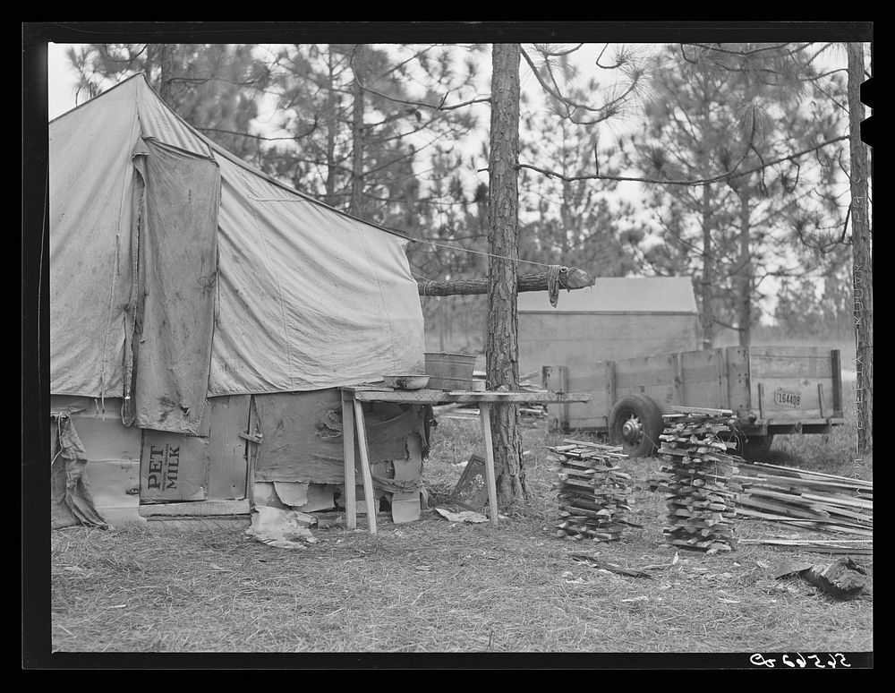 Camp Livingston construction worker's shack Free Photo rawpixel