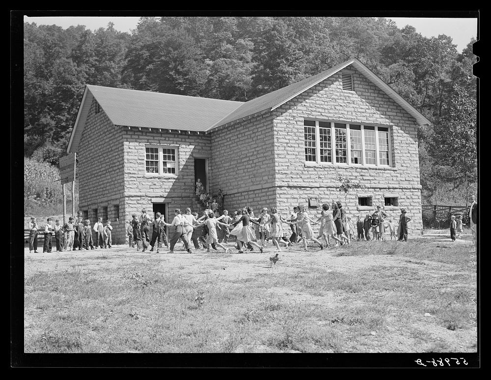 Big Rock school, built since Mrs. Marie R. Turner has been county superintendent. She is trying to consolidate all the…
