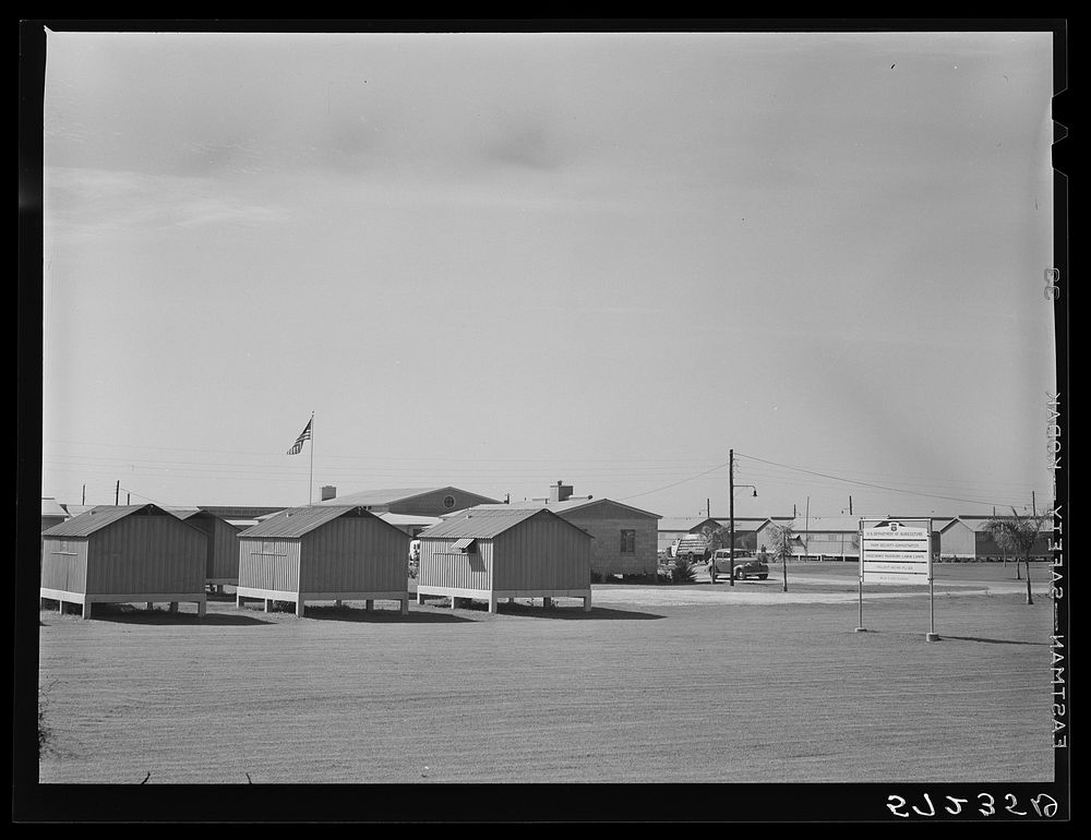 Okeechobee migratory labor camps. Belle Glade, Florida. Sourced from the Library of Congress.