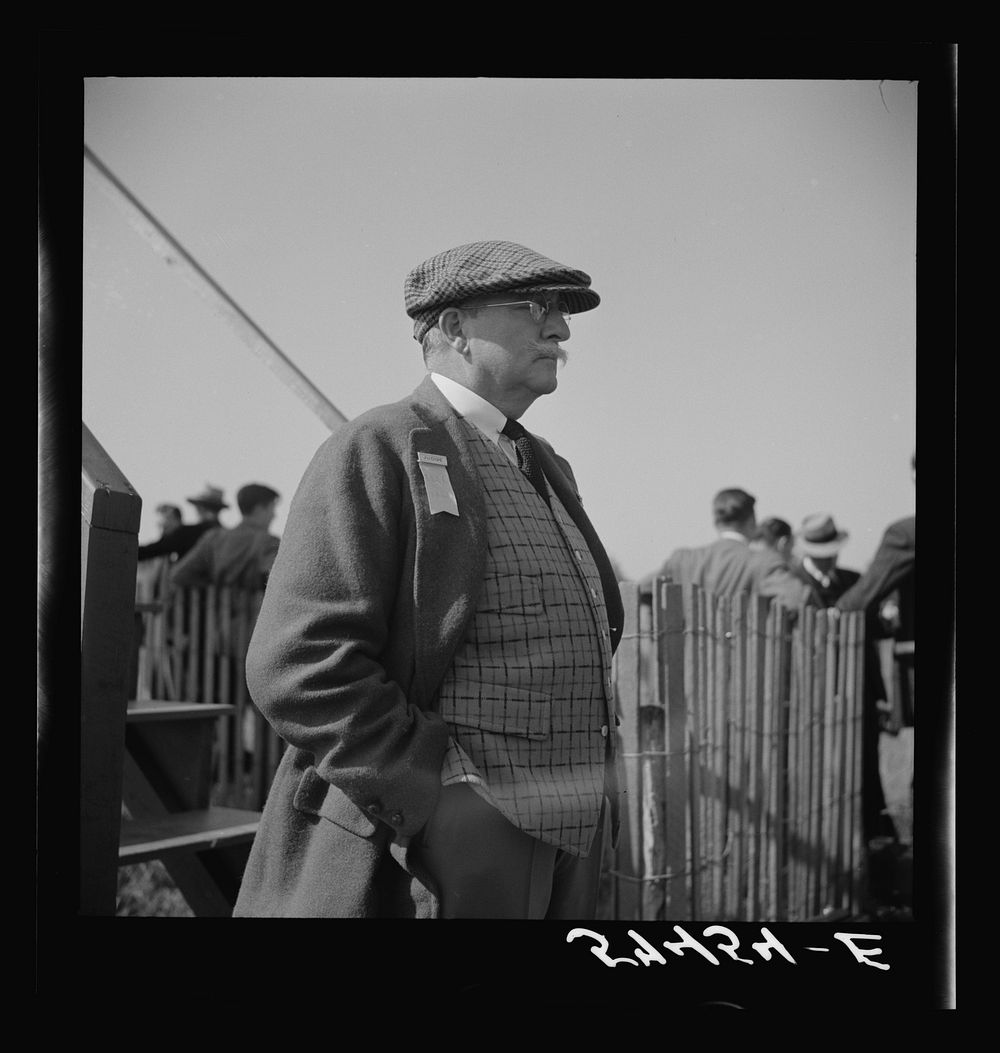 Judges at horse races. Warrenton, Virginia. Sourced from the Library of Congress.