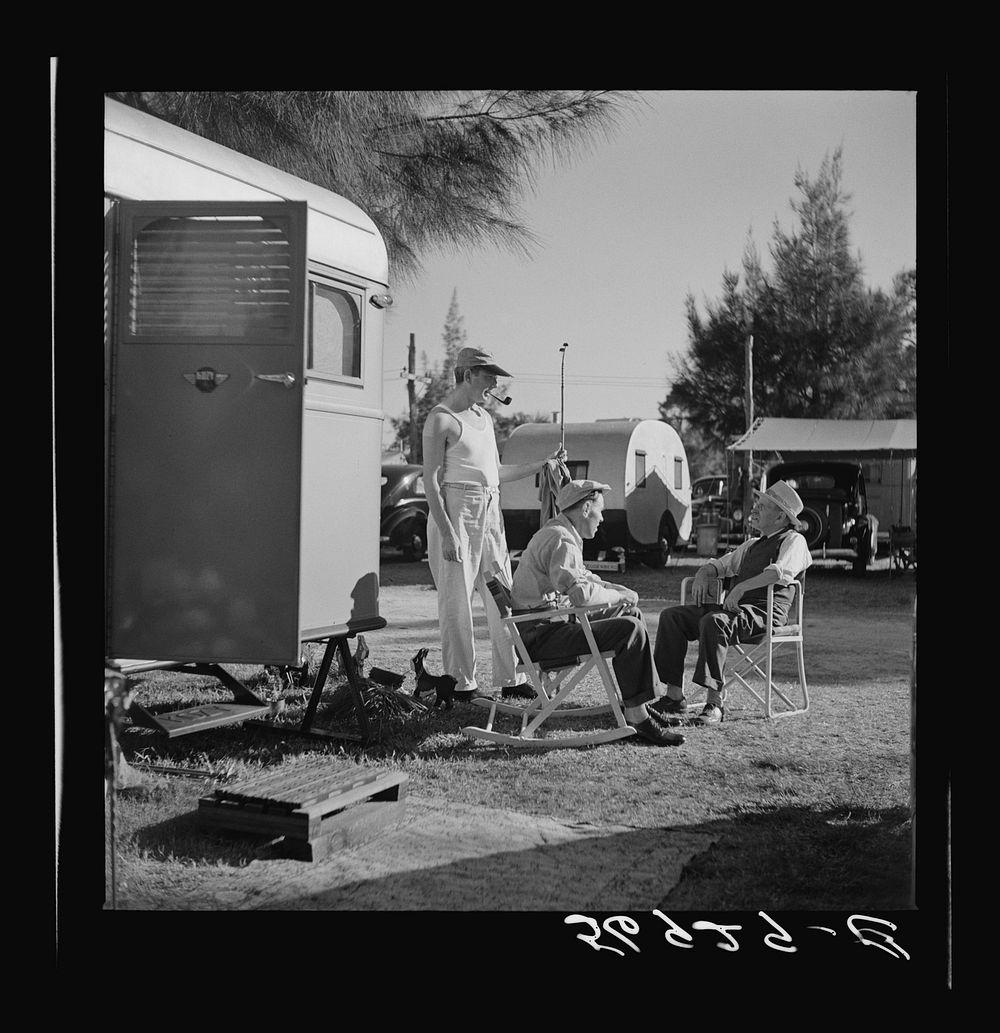 Sarasota trailer park. Sarasota, Florida. Sourced from the Library of Congress.
