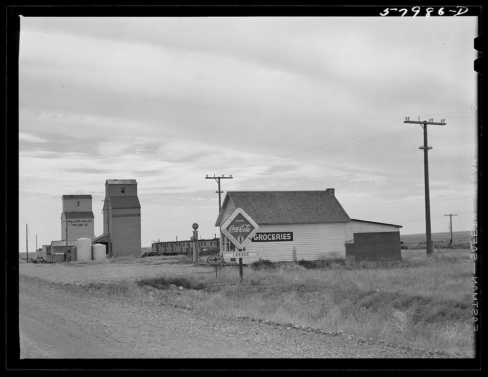Laredo, Montana. Sourced from the Library of Congress.