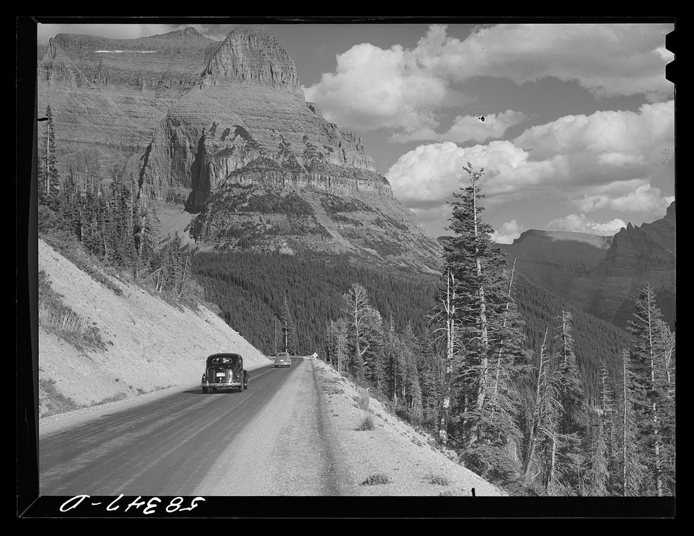 Glacier National Park, Montana. Sourced from the Library of Congress.