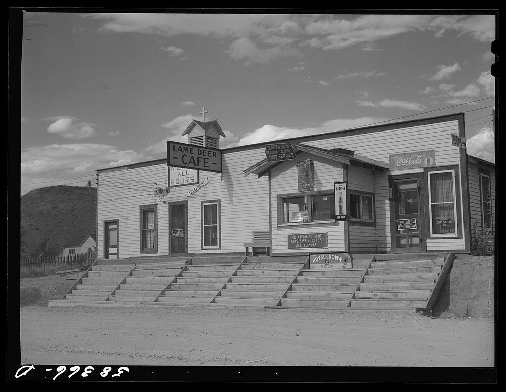 Stores Lame Deer, Montana. Sourced Free Photo rawpixel