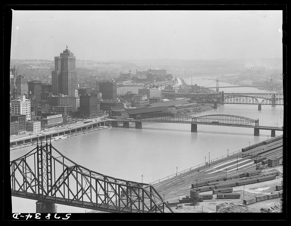 Pittsburgh, Pennsylvania. Sourced from the Library of Congress.
