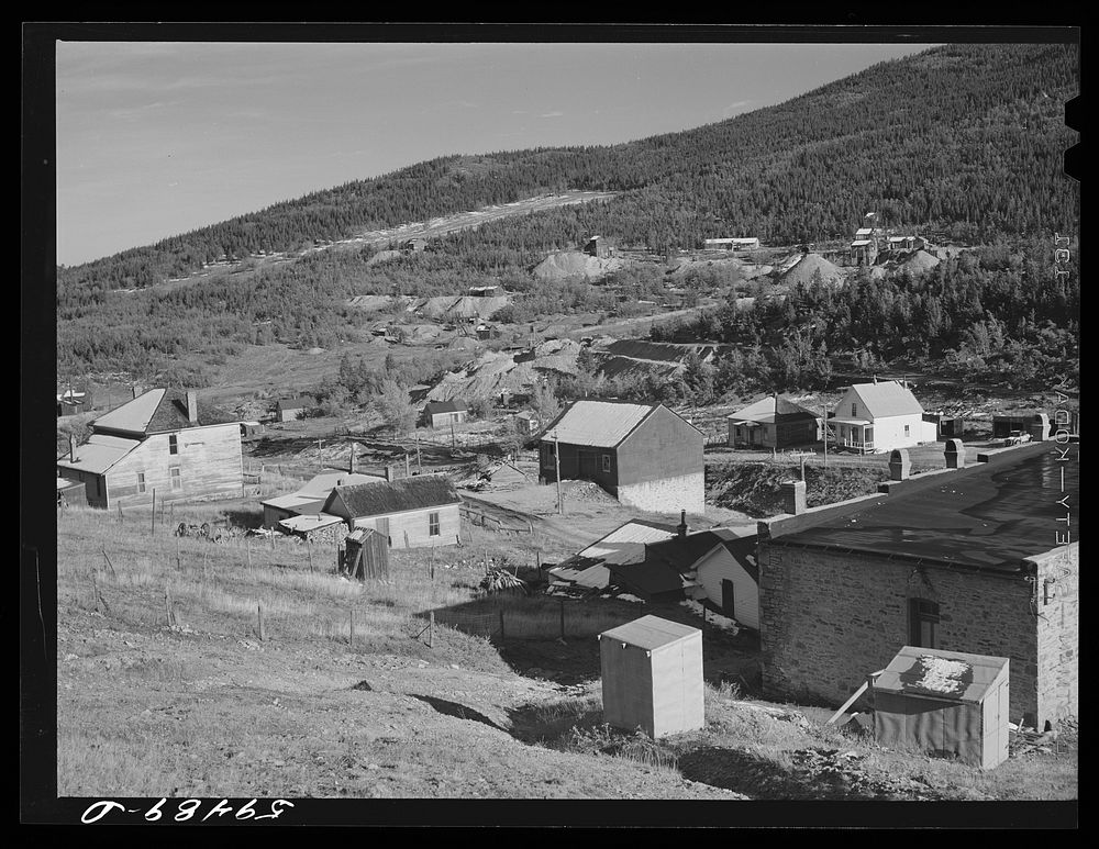 [Untitled photo, possibly related to: Russell Gulch, ghost mining town near Central City, Colorado]. Sourced from the…