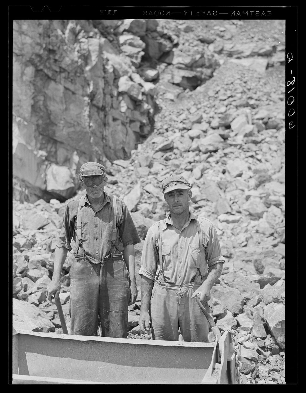 Workers limestone quarry. Tygart Valley Free Photo rawpixel