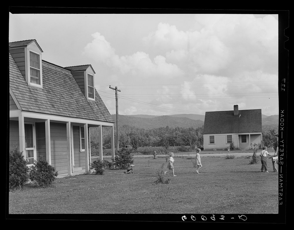 [Untitled photo, possibly related to: Homesteader returning from work in the lumber plant. Tygart Valley, West Virginia].…