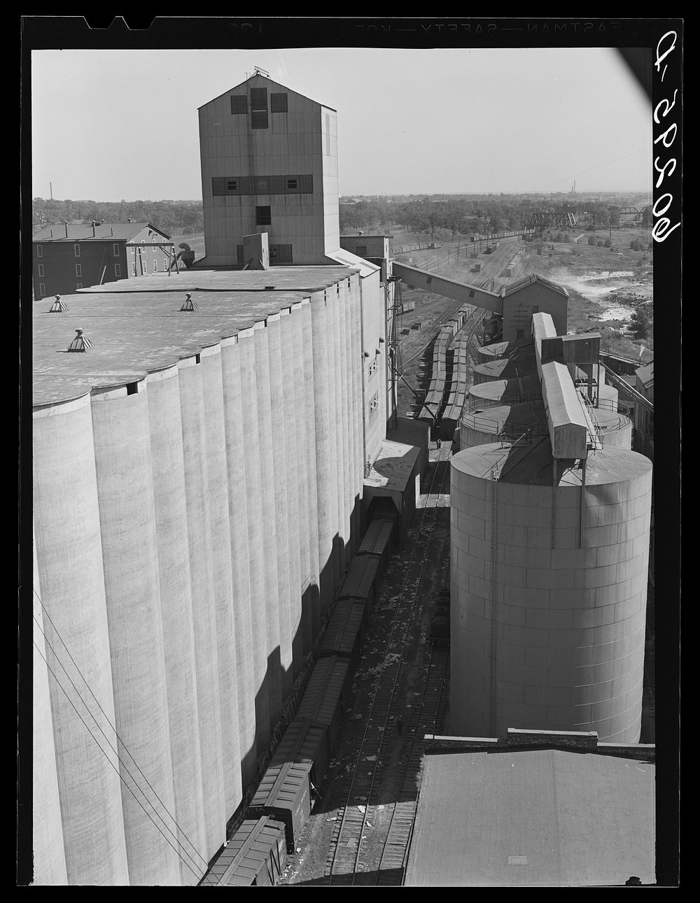 Part of Archer-Daniels Company grain elevator. Minneapolis, Minnesota. Sourced from the Library of Congress.