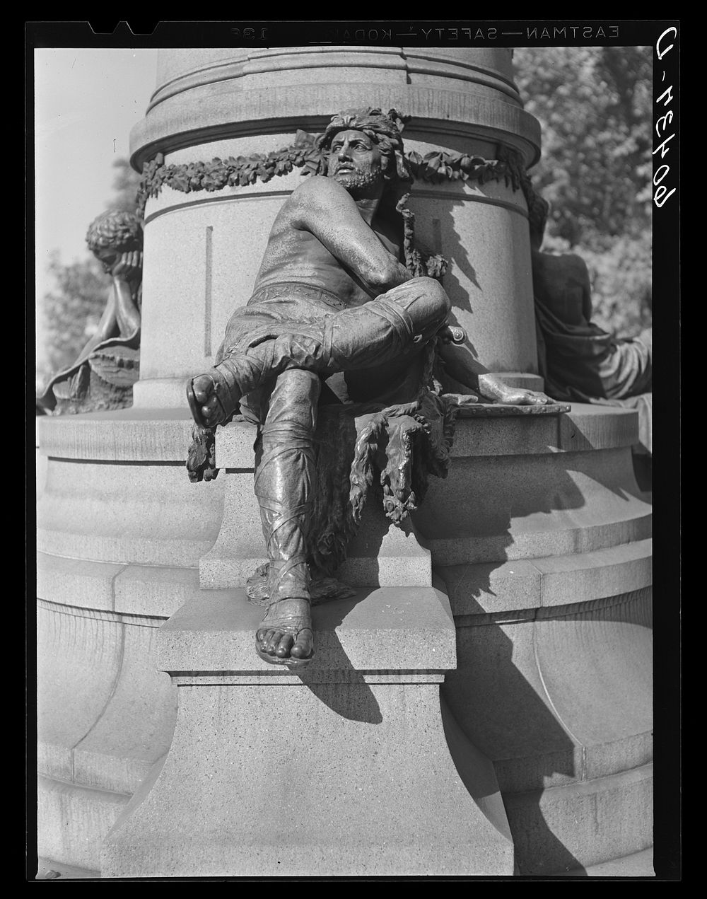 Part of statuary group near Capitol. Washington, D.C.. Sourced from the Library of Congress.