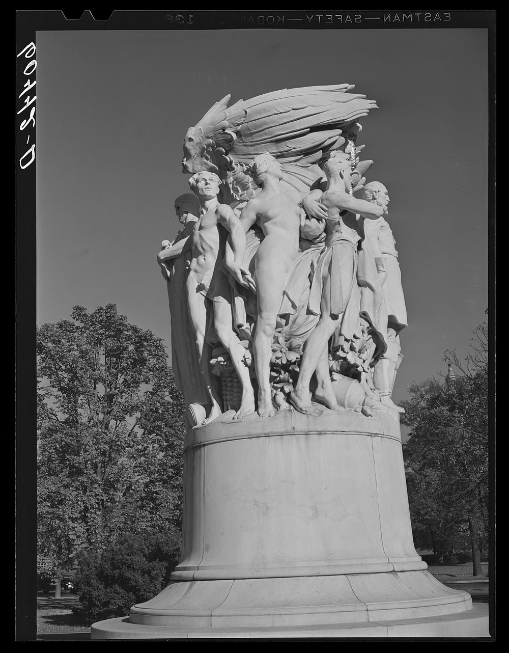 Statuary group, General Meade monument. Washington, D.C.. Sourced from the Library of Congress.