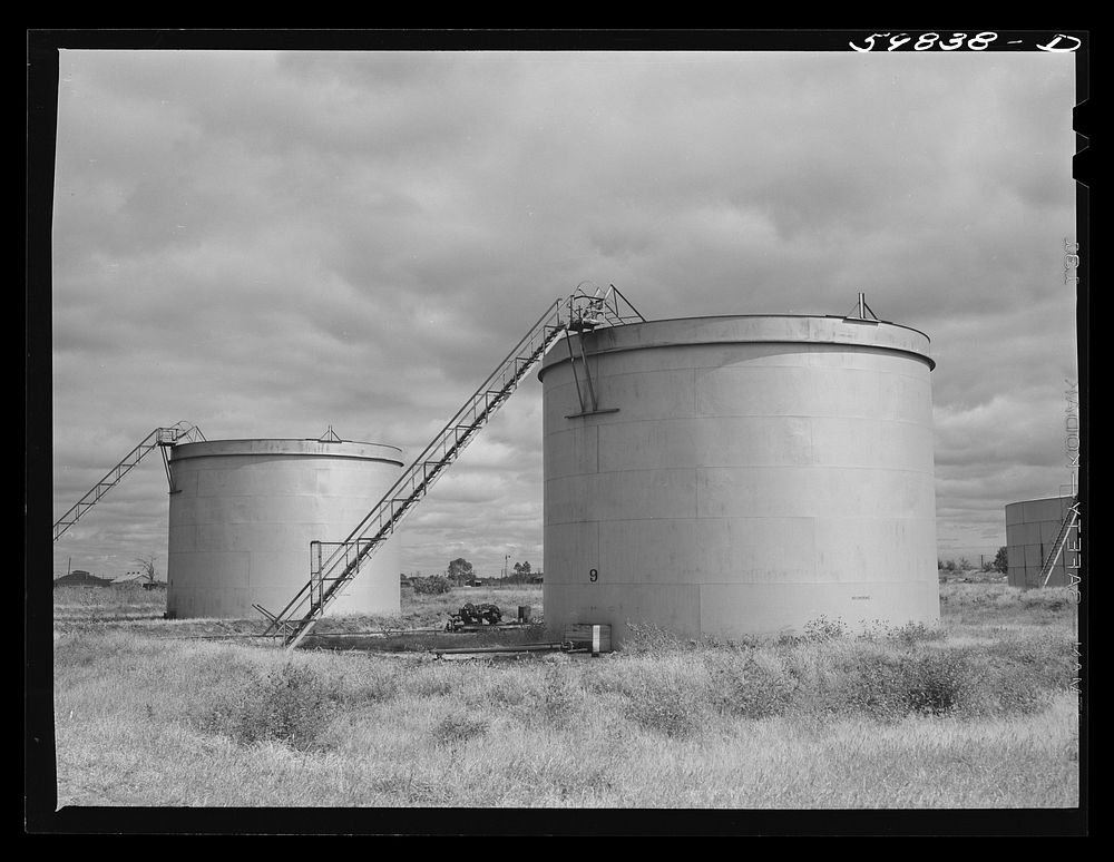 Derby oil company refinery. Wichita, Free Photo rawpixel