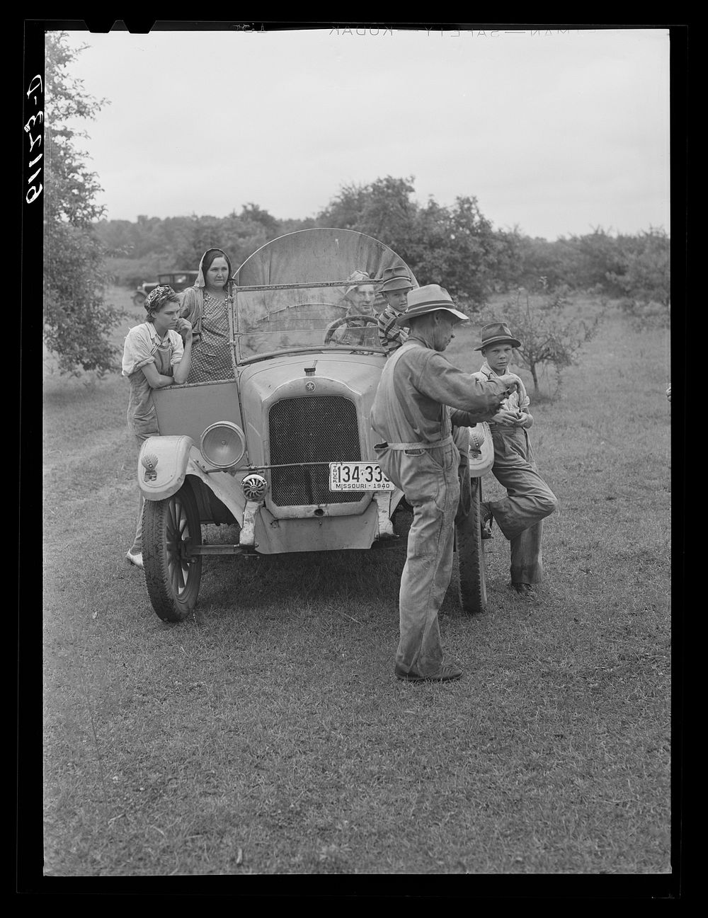 [Untitled photo, possibly related to: Migrant fruit workers from Texas. Berrien County, Michigan]. Sourced from the Library…