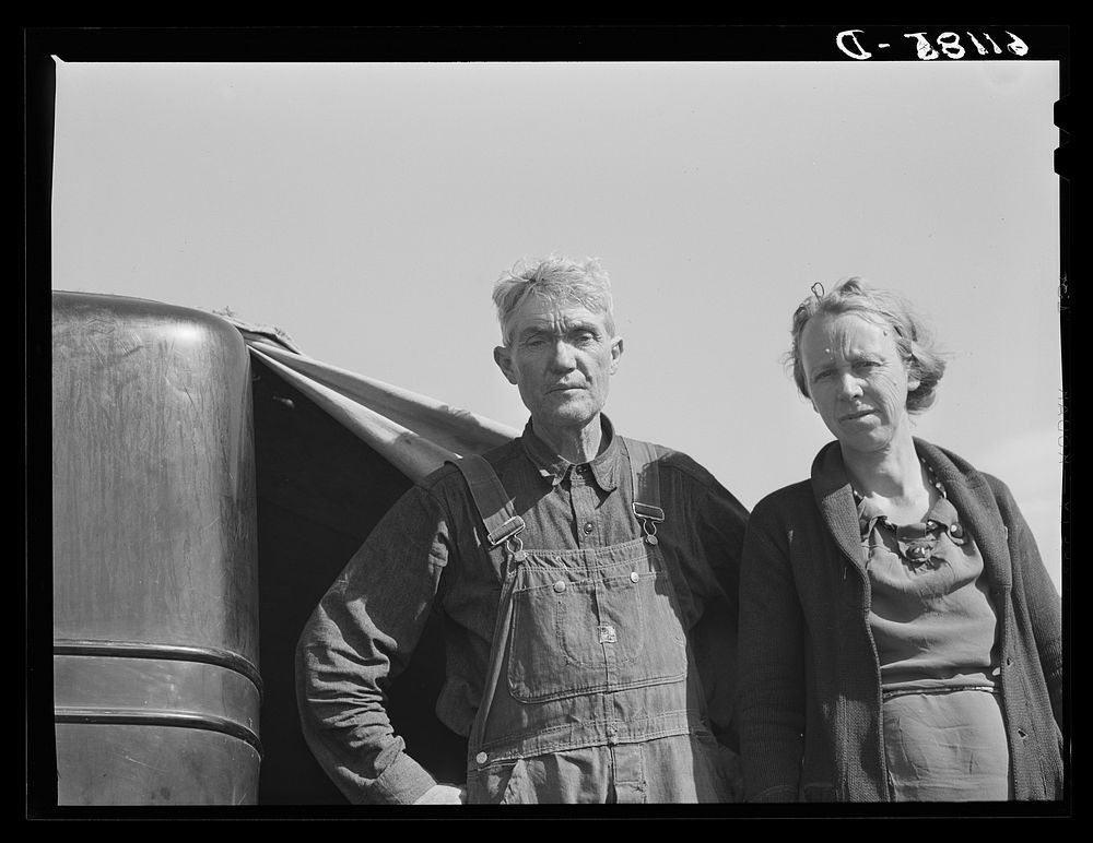 Migrant fruit worker from Tennessee. Berrien County, Michigan. Sourced from the Library of Congress.