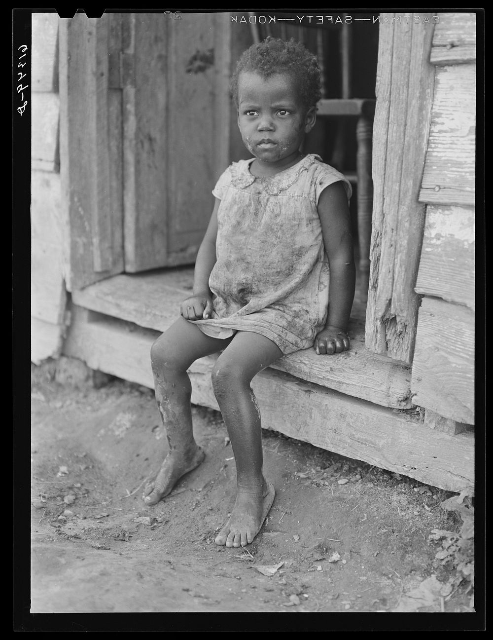 Daughter of Edward Gant, FSA (Farm Security Administration) borrower. Saint Mary's County, Maryland. Sourced from the…