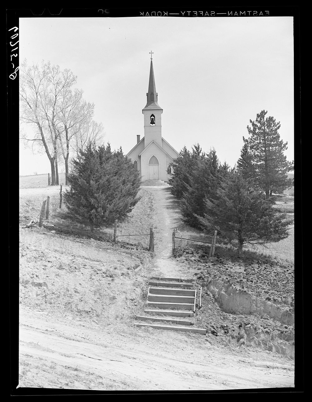 Lutheran church. Monona County, Iowa. Sourced from the Library of Congress.