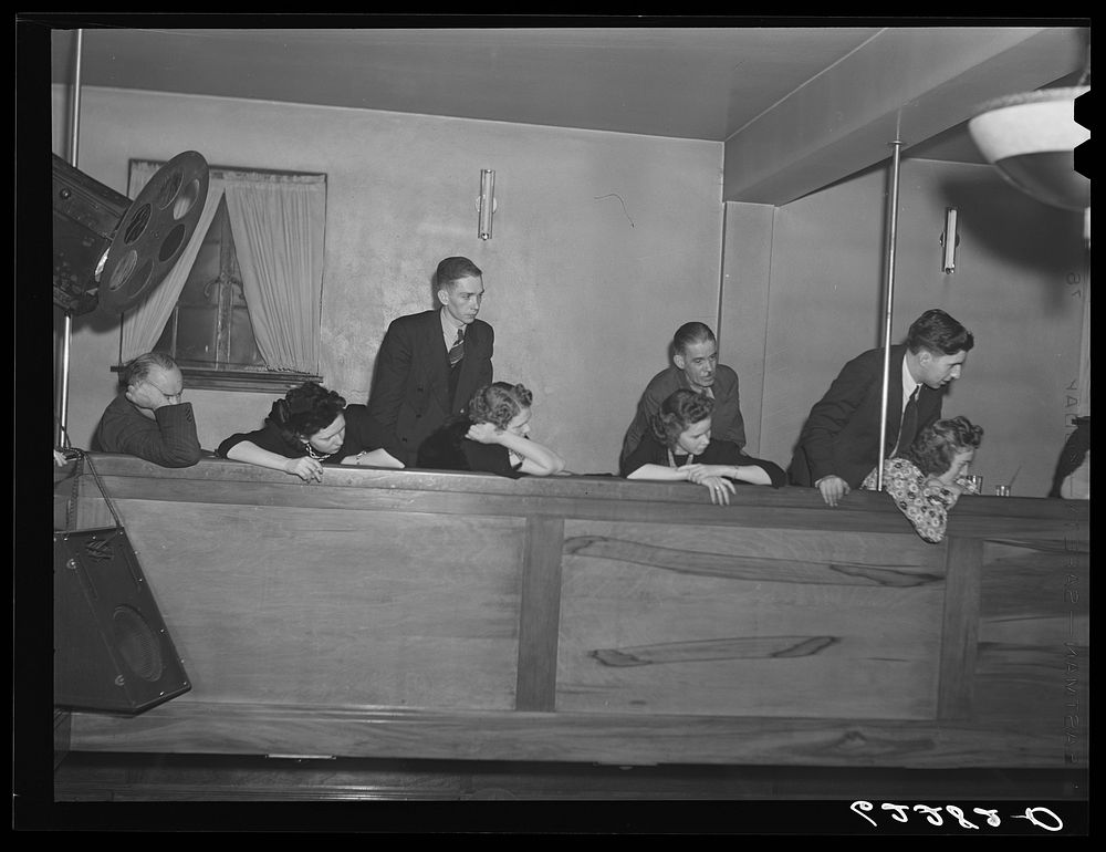 [Untitled photo, possibly related to: Carlton Nightclub. Ambridge, Pennsylvania]. Sourced from the Library of Congress.