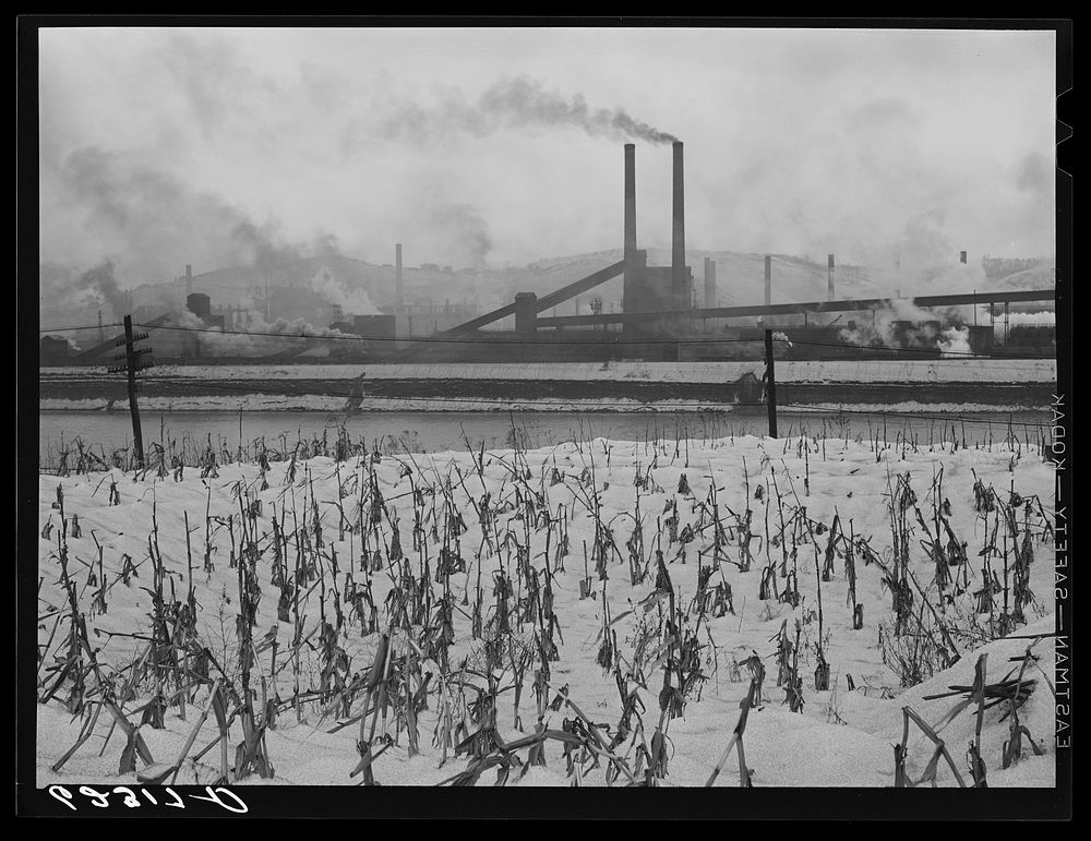 Jones and Laughlin Steel Company, Aliquippa, Pennsylvania. Sourced from the Library of Congress.