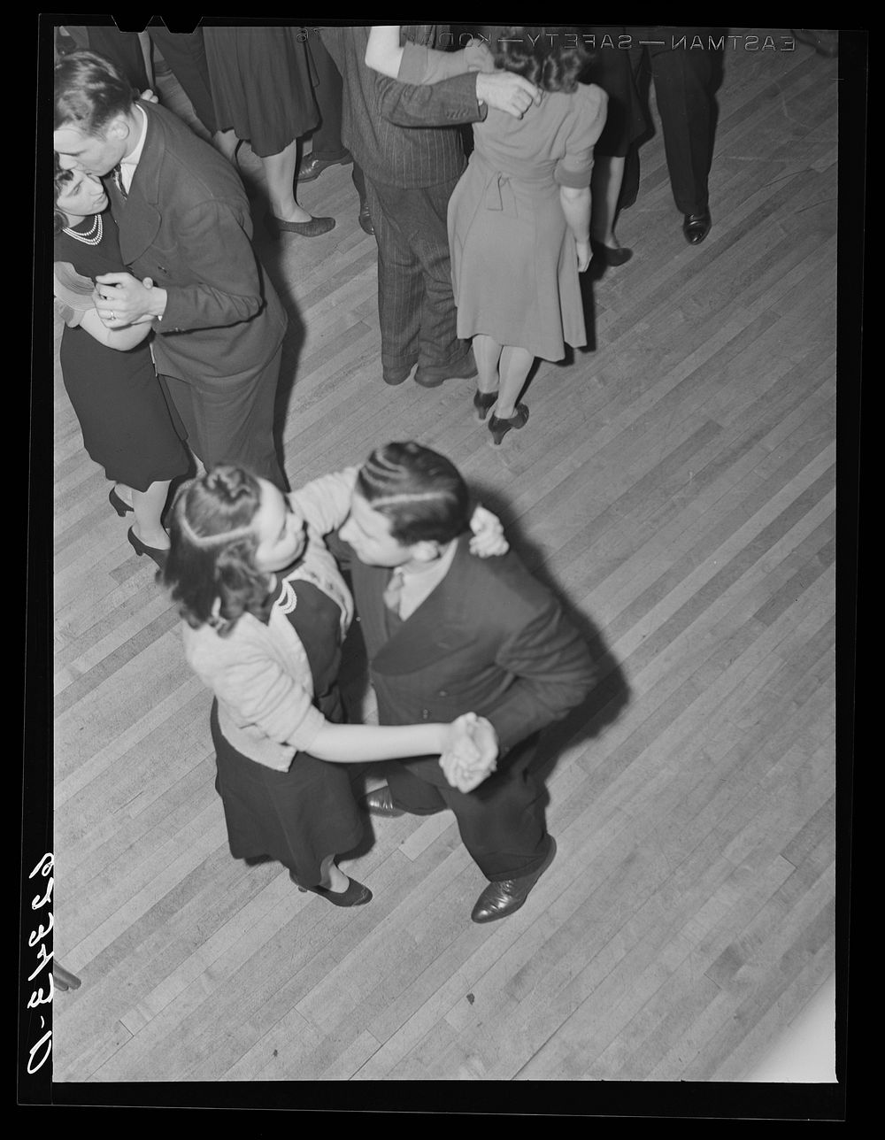 [Untitled photo, possibly related to: Dance floor. Carlton Nightclub, Ambridge, Pennsylvania]. Sourced from the Library of…