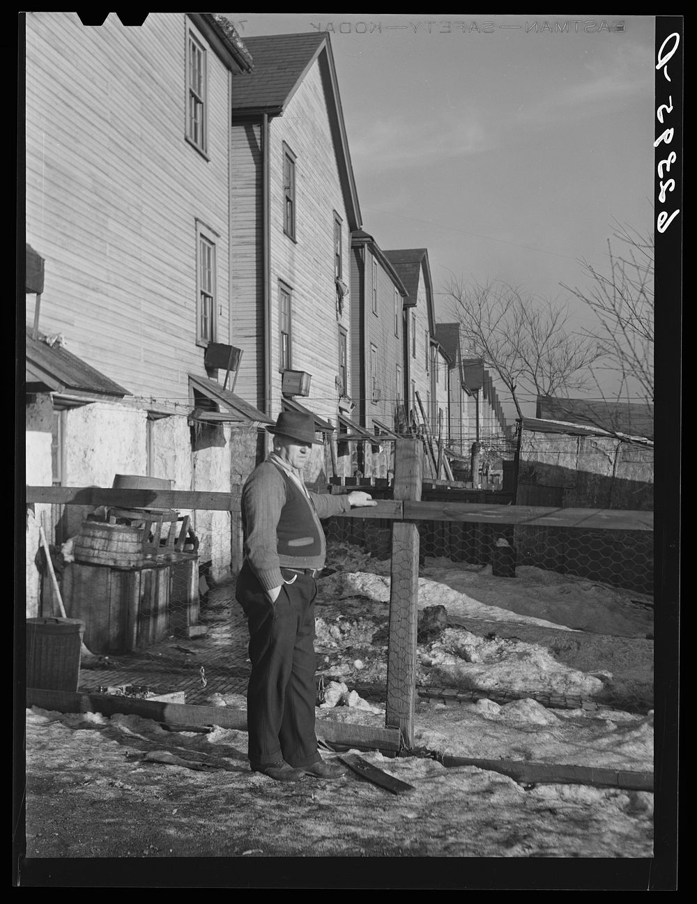 Company houses. Midland, Pennsylvania. Sourced from the Library of Congress.