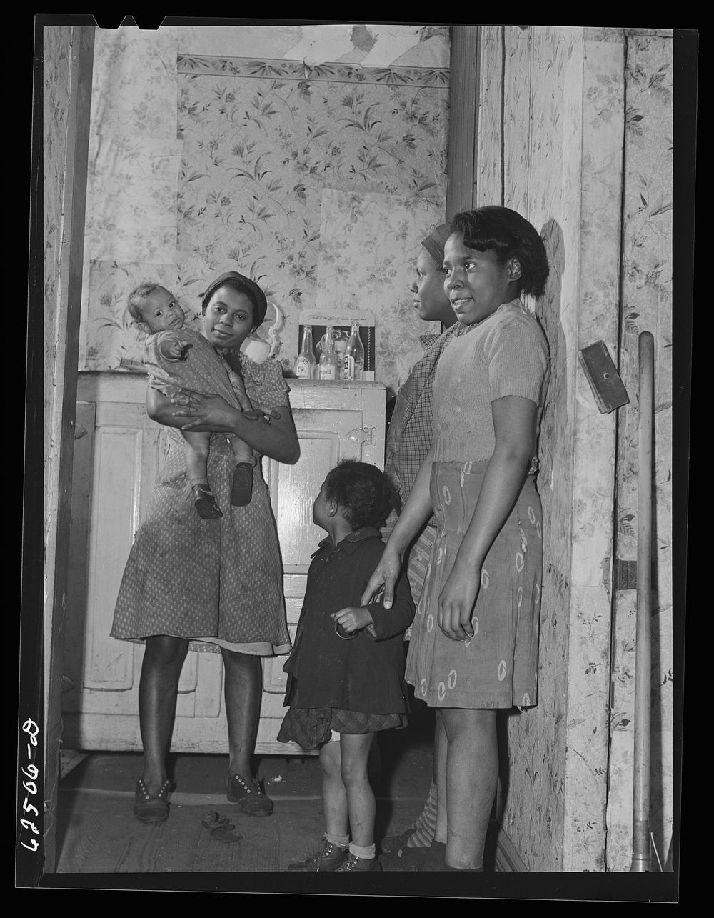 Children of defense worker.   district. Norfolk, Virginia. Sourced from the Library of Congress.