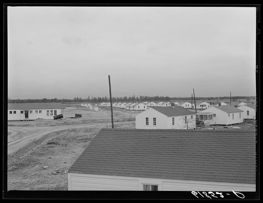 Grayridge group labor homes. New Madrid County, Missouri. Sourced from the Library of Congress.