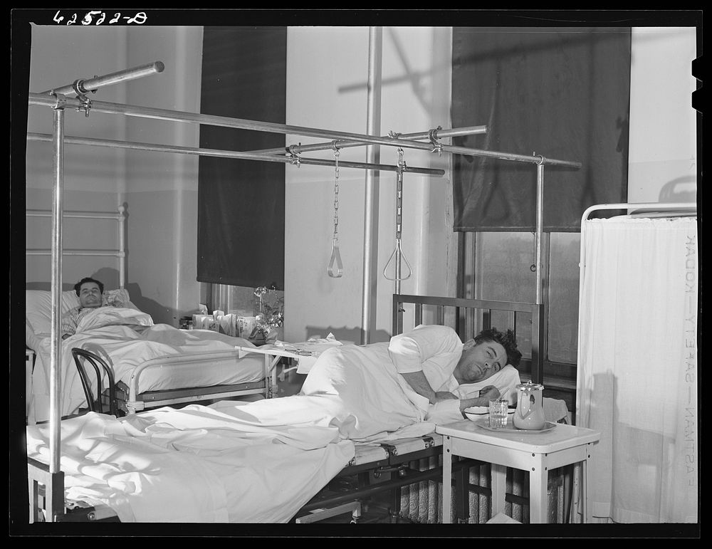 [Untitled photo, possibly related to: Charity ward, Saint Vincent's Hospital, Norfolk, Virginia]. Sourced from the Library…