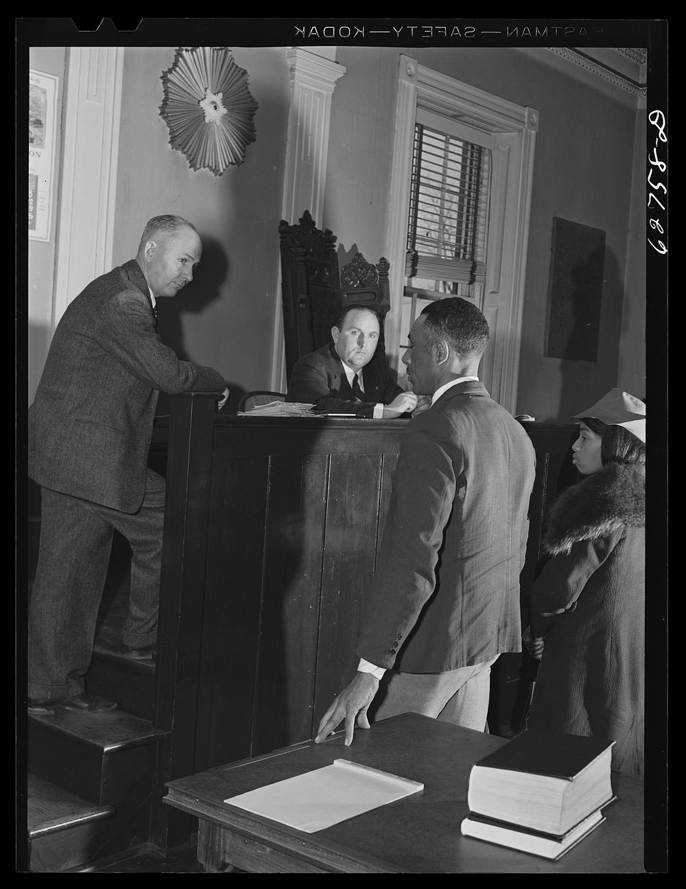 Court day. Rustburg, Virginia. Sourced from the Library of Congress.