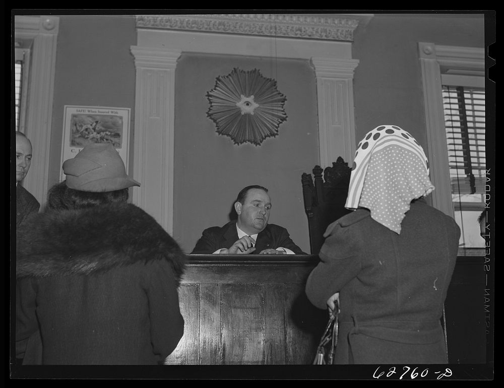 Court day. Rustburg, Virginia. Sourced Free Photo rawpixel