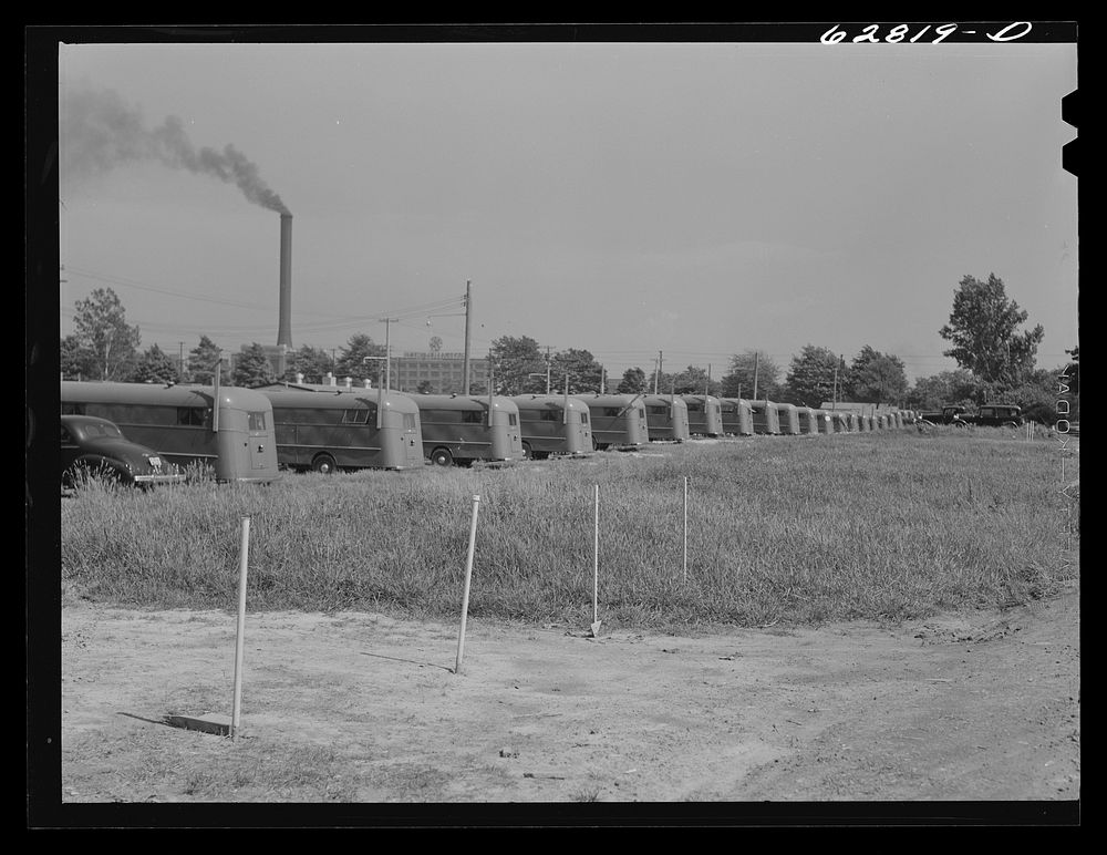 [Untitled photo, possibly related to: Maintenance man at FSA (Farm Security Administration) camp, Erie, Pennsylvania…