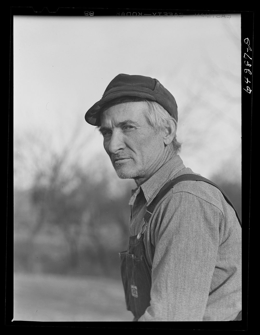 Newton County, Missouri. Camp Crowder area. James Mallory, Ozark farmer whose land has been bought by the Army for…